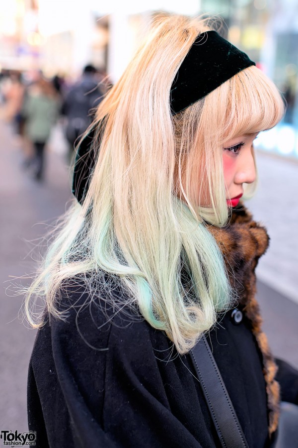 Green-Blonde Hair
