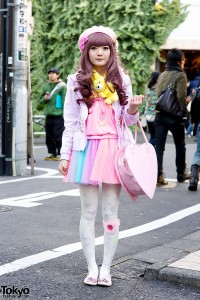 Harajuku pastel outfit