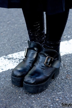 Paramore Fan w/ Vintage, Goocy Ankle Boots & Anrealage in Harajuku ...