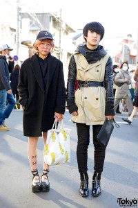 Stylish Harajuku students