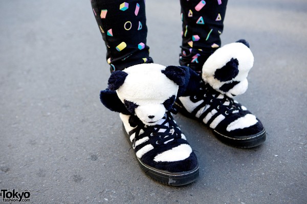 Panda sneakers