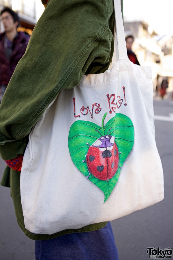 ladybird tote bag