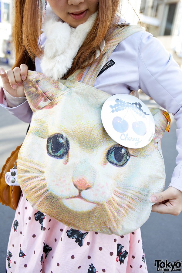 Cute cat bag