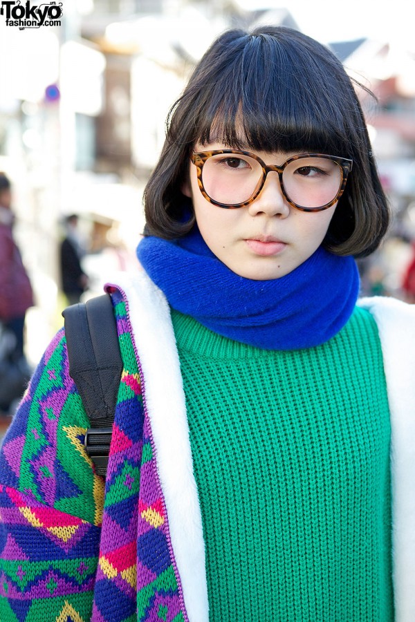 Harajuku Girl in Glasses