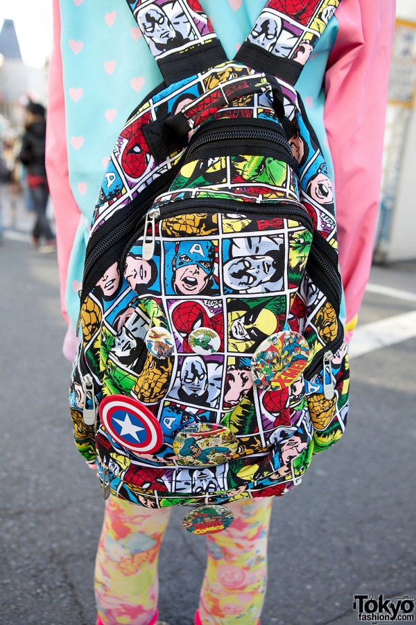 Comics backpack