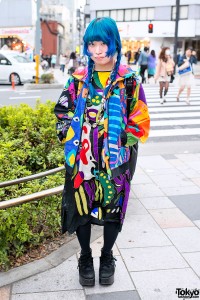 Colorful Fashion & Patterns in Harajuku