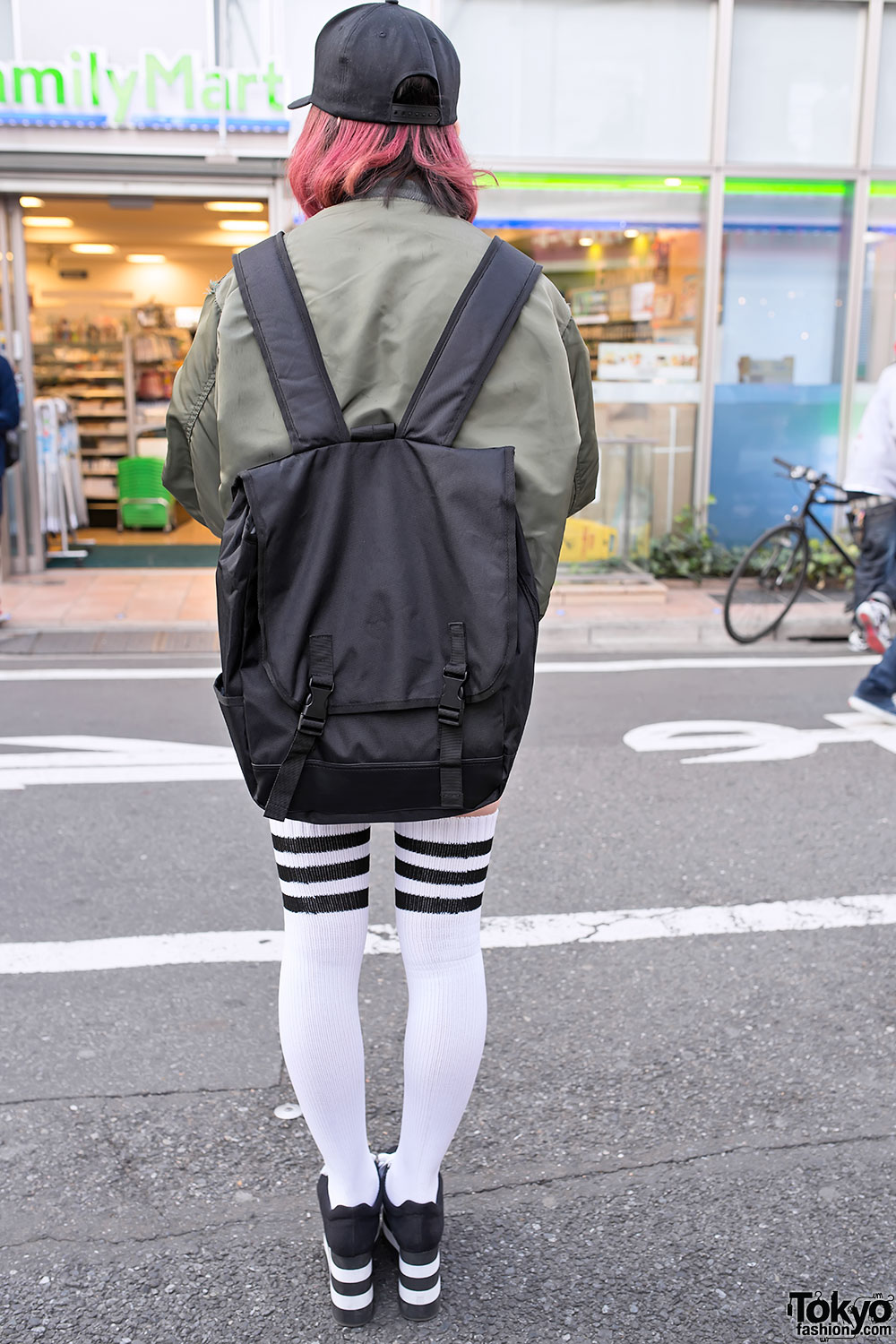 Campbell Platform Sneakers, Hair & in Harajuku – Tokyo Fashion