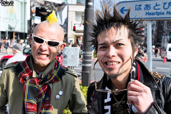 Punk Rockers in Harajuku