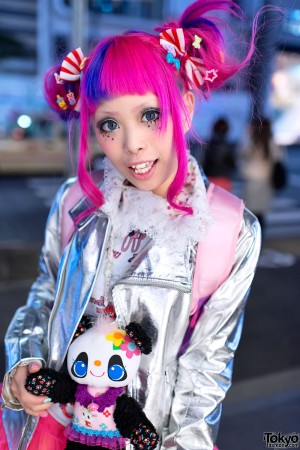 Haruka Kurebayashi’s Super-Kawaii Pink Hair & Fashion in Harajuku ...