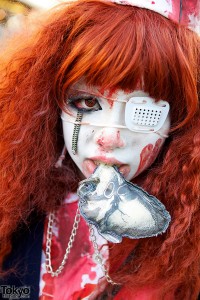 Japanese Nurse with Eye Patch