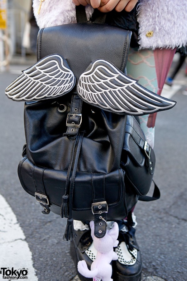 Lost Mannequin wings backpack