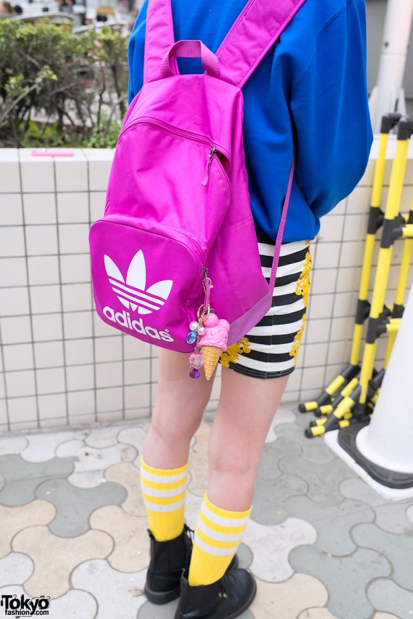 Adidas Backpack & Ice Cream