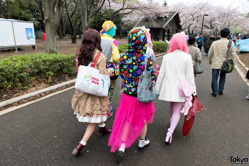 “kawaii Hanami” With The Harajuku Fashion Walk Kids – Video & Pictures 