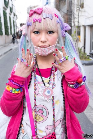 Colorful & Kawaii Decora Girls on Cat Street in Harajuku – Tokyo Fashion