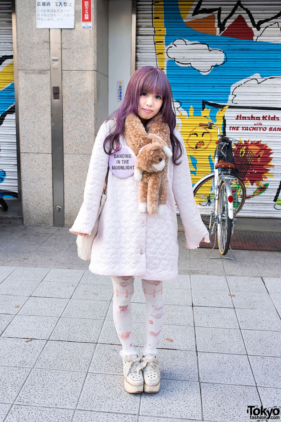 Lavender Hair, Keisuke Kanda Tote Bag & 