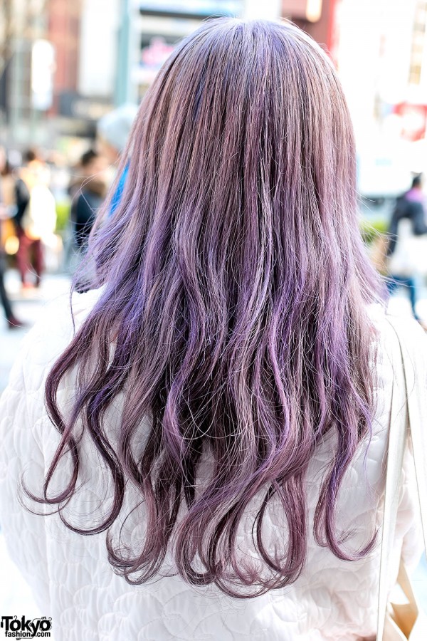 Lavender Hair Harajuku