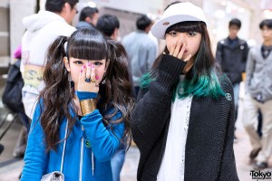 Twintails & Dip Dye in Shibuya