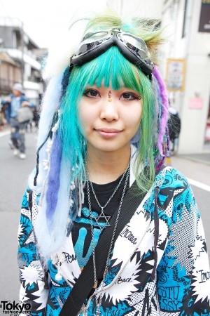 Colorful Harajuku Fashion, w/ Cayhane, Jammin, Nude N Rude & Vivienne ...