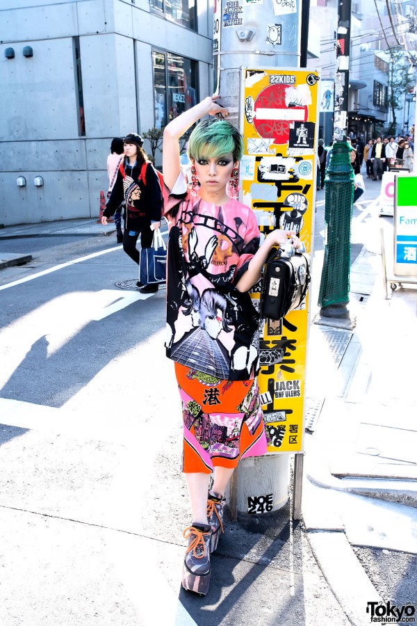 Dog Harajuku Fashion by Hirari Ikeda