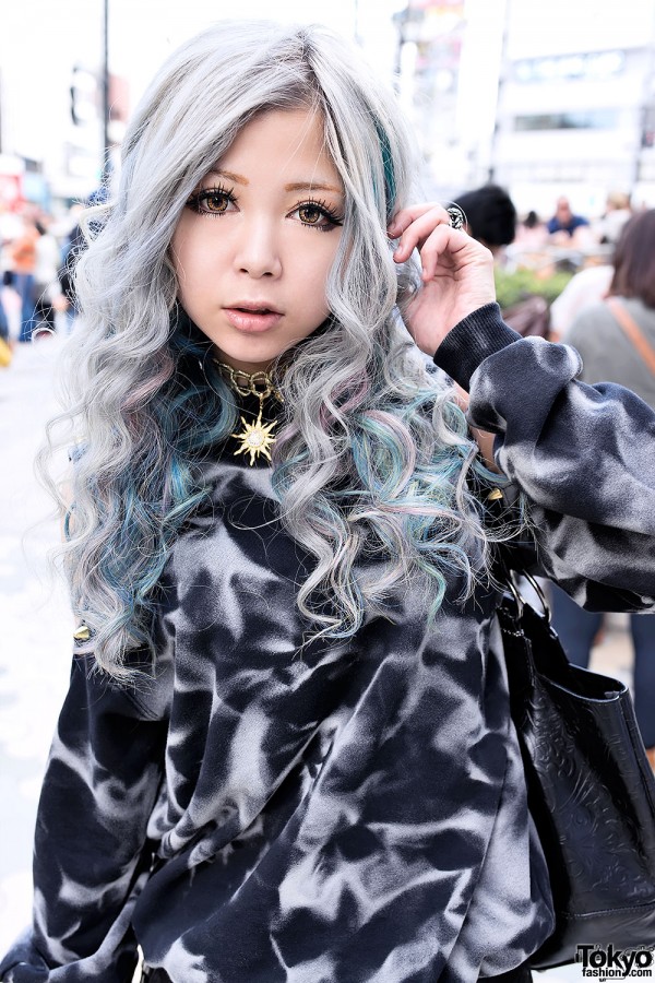 Silver Hair in Harajuku