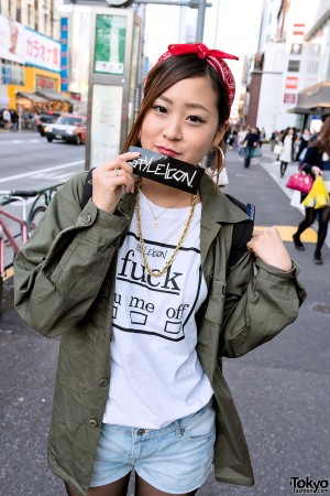 Style Icon Tokyo T-Shirts & Sweatshirts on the Street in Harajuku ...