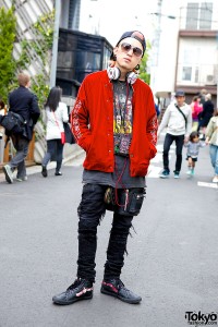 Guns N’ Roses T-Shirt, Blackmeans & Chrome Hearts in Harajuku – Tokyo