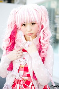 Cute Pink Sweet Lolita Hairstyle