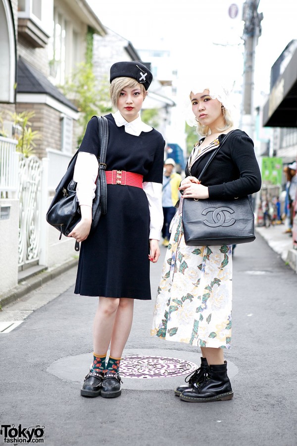 Vivienne Westwood & Chanel vs. Patched Hat & Buckle Shoes in Harajuku