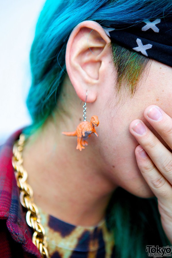 Dinosaur Earring
