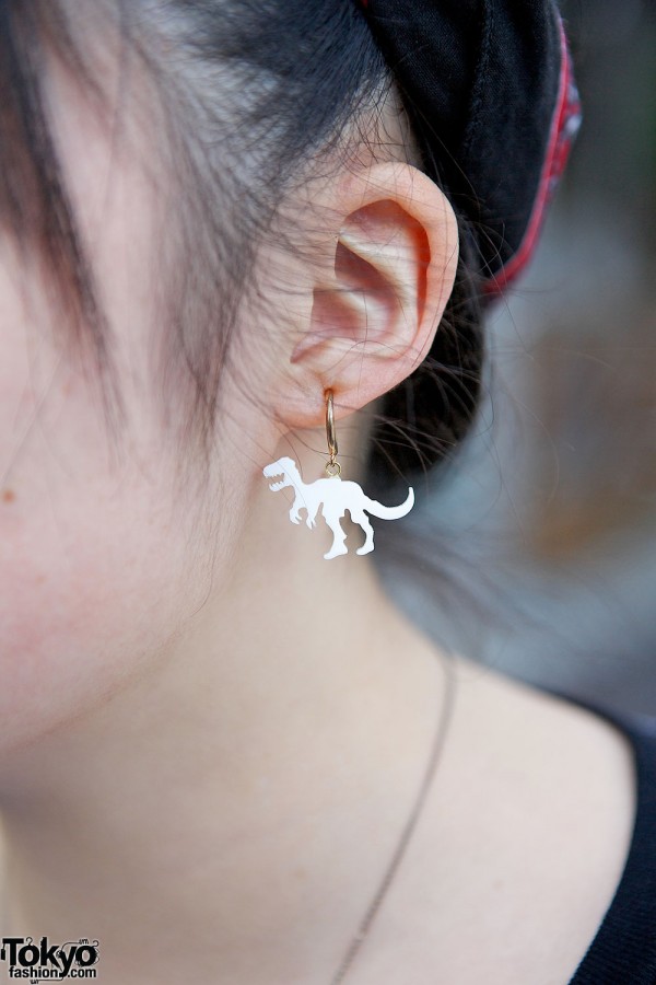 Dinosaur Earrings