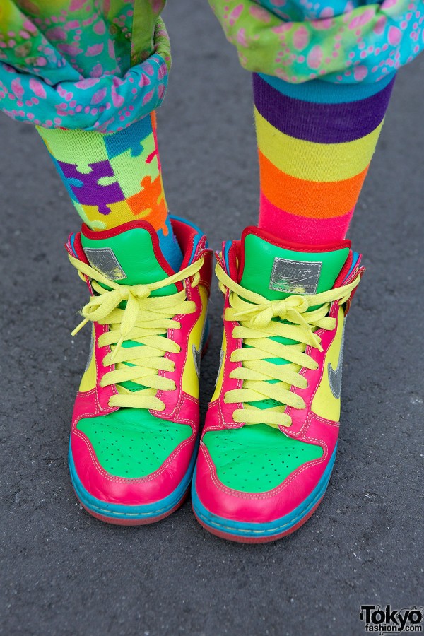 Colorful Nike Sneakers
