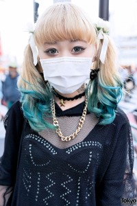 Aqua Dip Dye Hairstyle