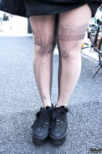 Gun Tights from AvantGarde Harajuku