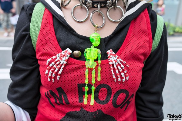 Skeleton Hands Necklace & Choker