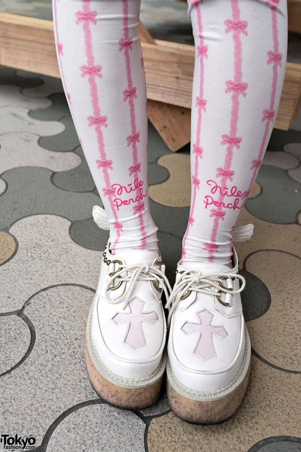 Nile Pearch Fairy Kei Tights & Creepers