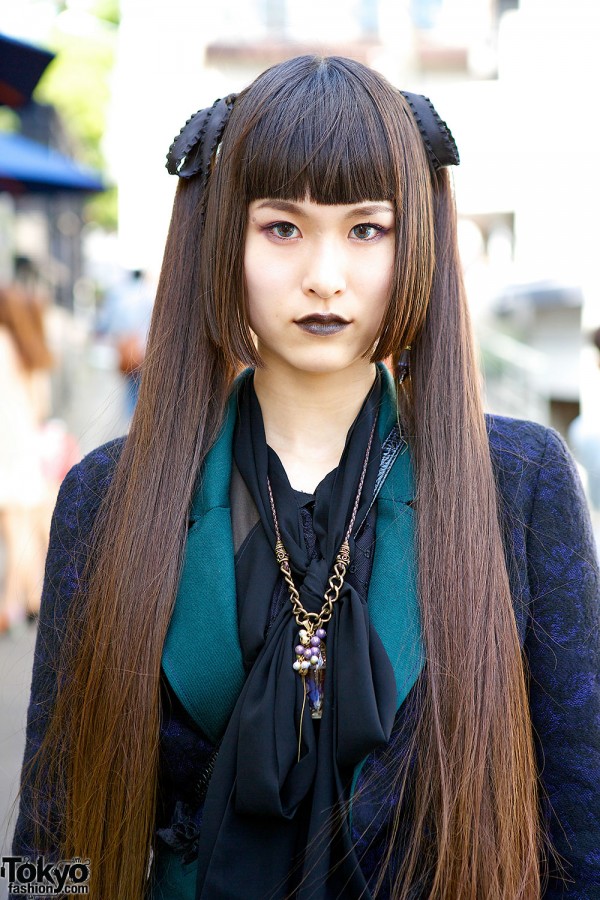 Shiina Ringo Fans w/ Dark Fashion & Handmade Accessories in Harajuku ...
