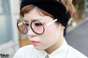 Round Glasses & Headband