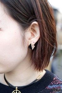 Square earrings