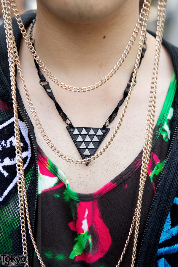DSquared Geometric Necklace