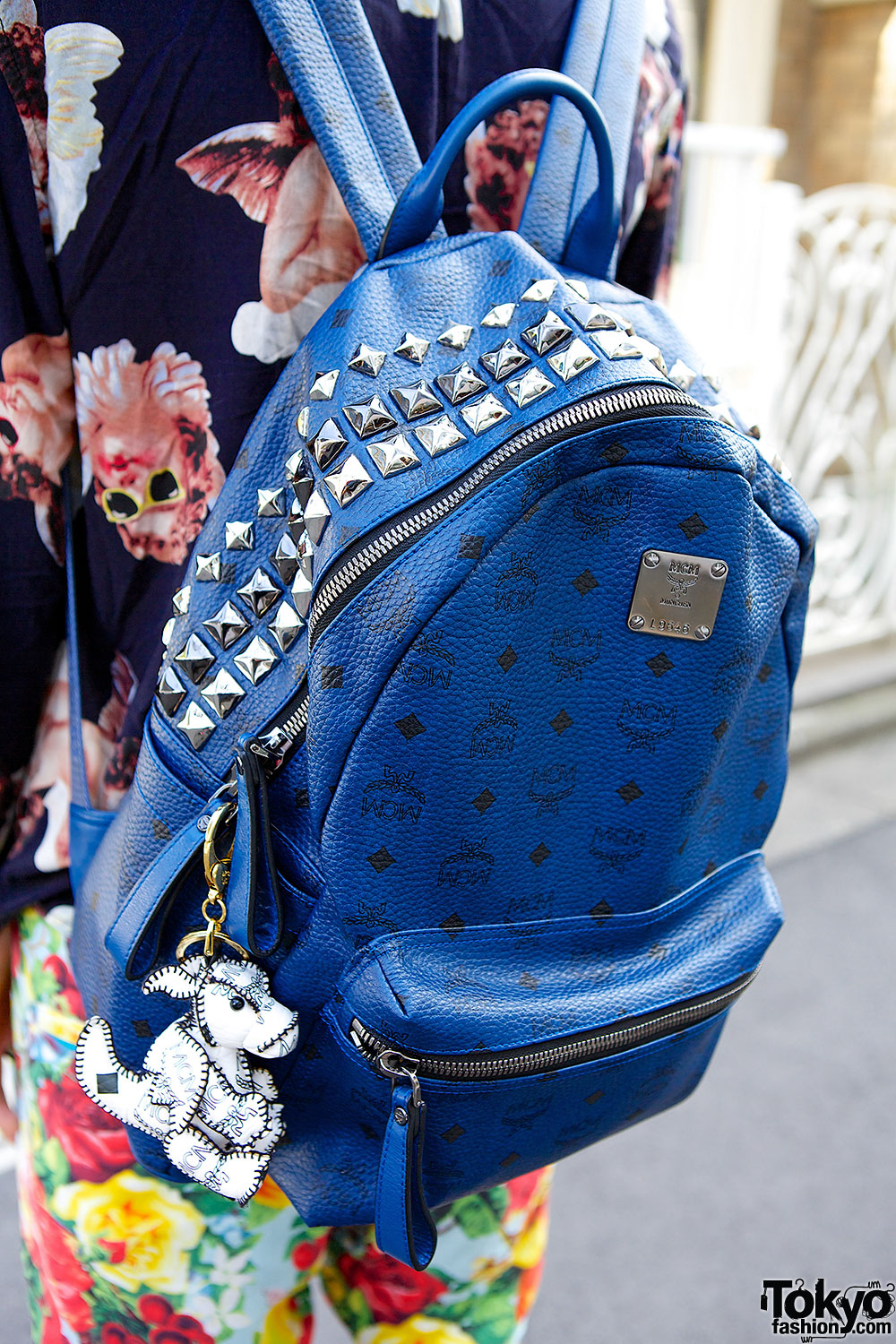 MCM Blue Backpack in Harajuku  Stylish backpacks, Bags, Womens backpack