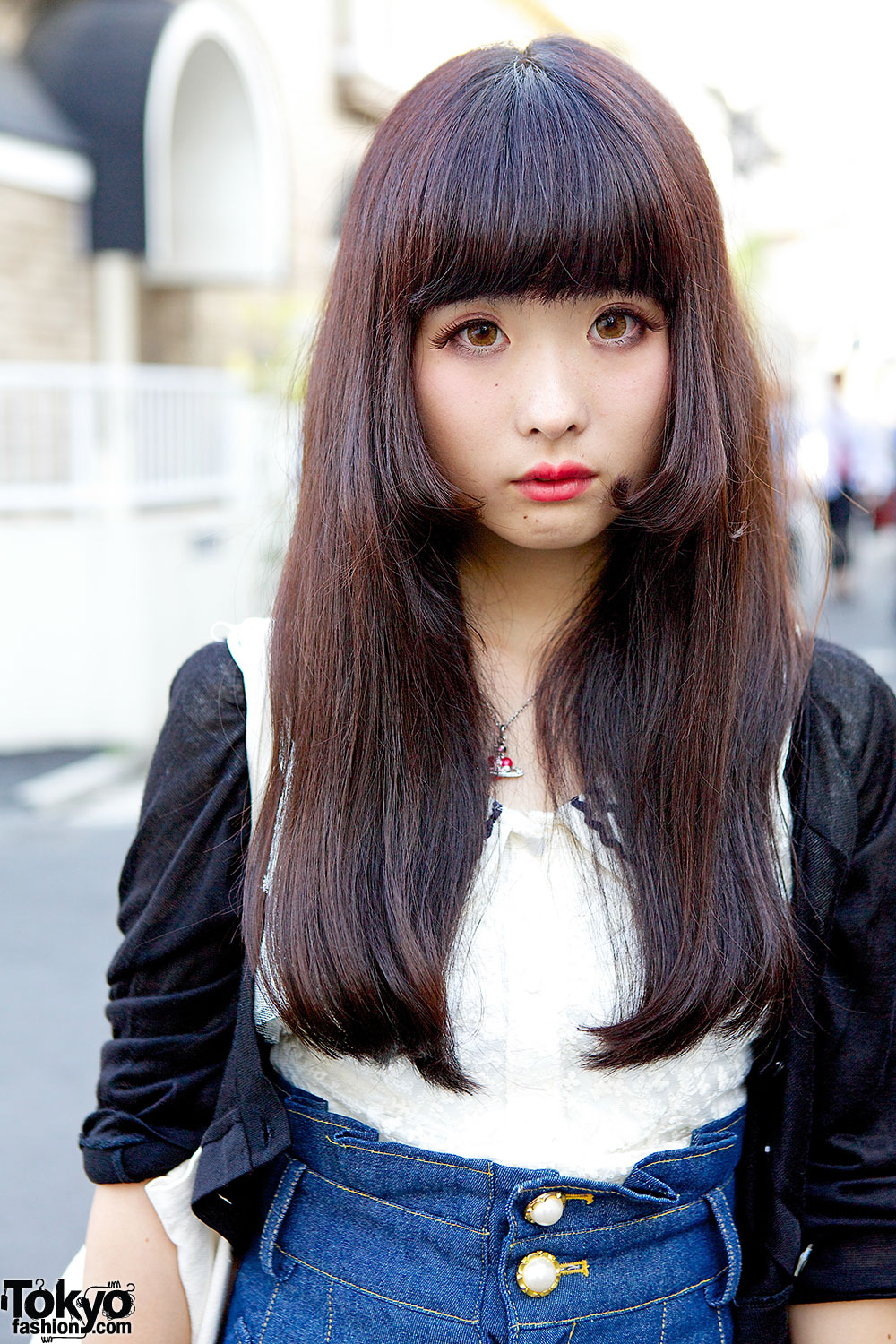 Harajuku Girls in Crop Top & Denim Skirt w/ Nile Perch, Nadia & One Spo –  Tokyo Fashion