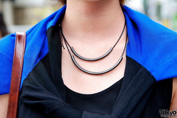 Layered necklaces
