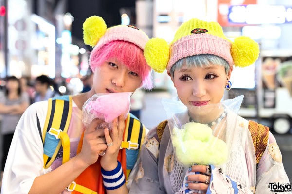 Cute Colorful Harajuku Street Style