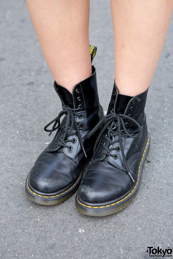 Classic Dr. Martens Lace Up Boots