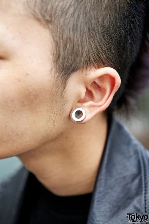 Japanese Punk With Piercings