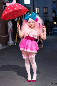 Vivi from Vivid Vi Vrant in Harajuku