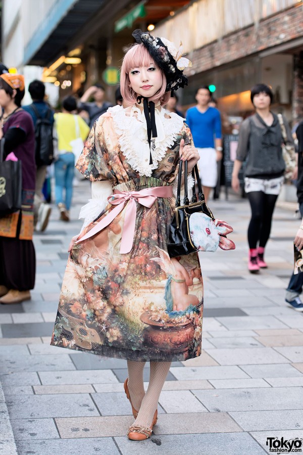 Pretty Juliette et Justine Dress, Victorian Maiden & Butterflies in Harajuku