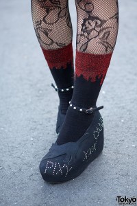 Cute Candy Stripper Cat Shoes
