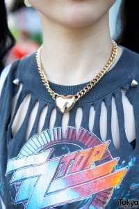 Forever21 Heart Necklace