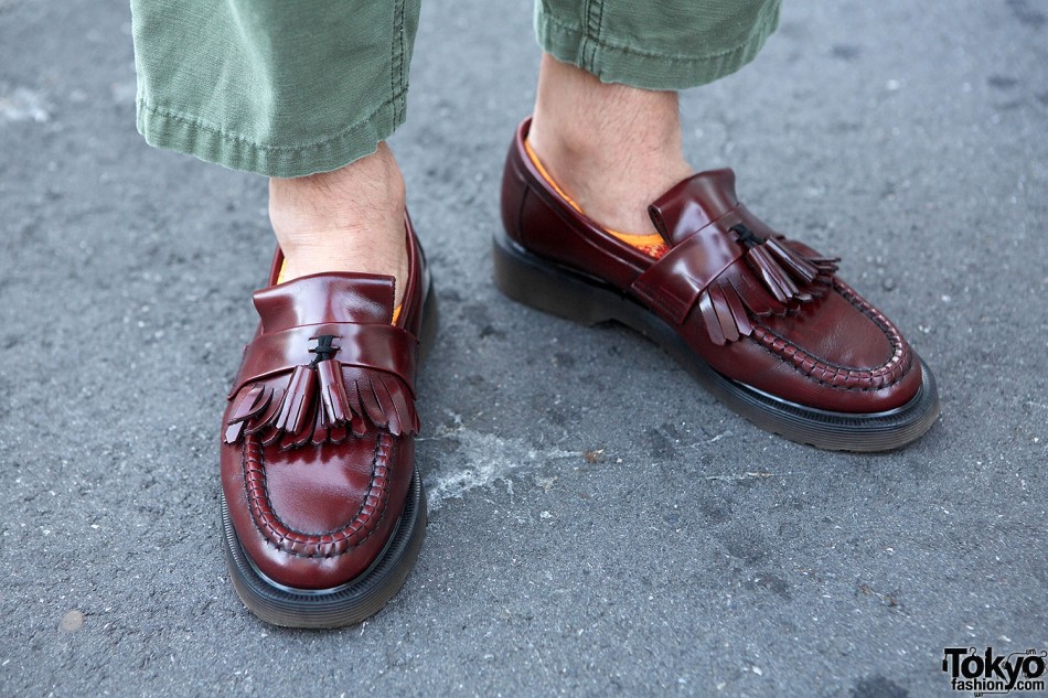 Christopher Nemeth & Or Glory w/ Glasses, Hat & Loafers in Harajuku ...